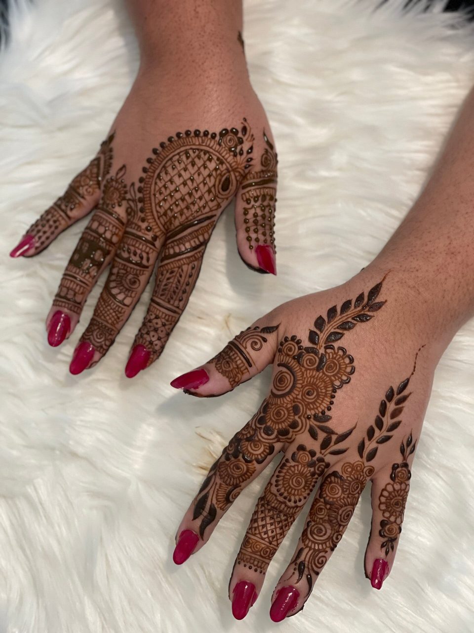 Bridal henna design by Rimple