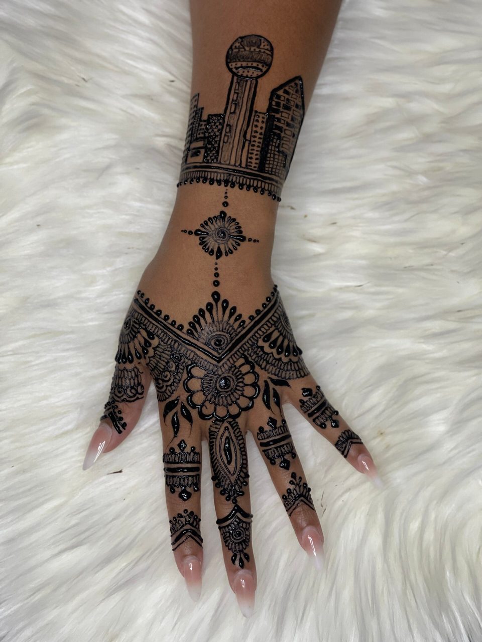 Bridal henna design by Rimple